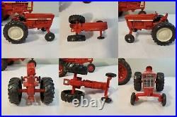 LOT 2 ERTL International Harvester Tractor Farmall 806 & Mini Toy Farm Tractor