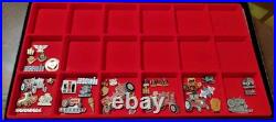 Lot Of 36 IH International Harvester Tractor Employee Service Pin Award Case