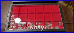 Lot Of 36 IH International Harvester Tractor Employee Service Pin Award Case