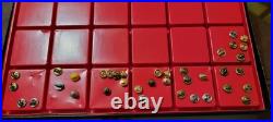 Lot Of 36 IH International Harvester Tractor Employee Service Pin Award Case