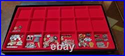 Lot Of 37 IH International Harvester Tractor Employee Service Pin Award Case