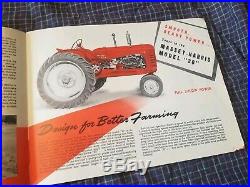 Lot of 10 1940s Case Massey Harris Allis Chalmers Tractor Dealer Sale Brochures
