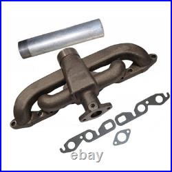 Manifold with Pipe & Complete Gasket Set Fits Case/International Harvester