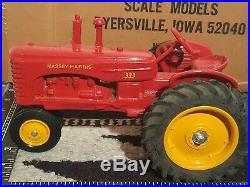 Massey Harris 333 1/16 diecast farm tractor replica collectible by Scale Models