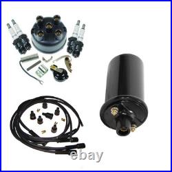 Master Tune Up Kit with Coil & Wire Set Fits Case/International Harvester