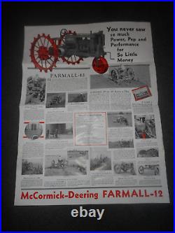 McCormick Deering Farmall Tractor Brochure International Harvester A-159-Y 2-12