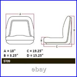 Michigan Style Seat witho Tracks Fits Case/International Harvester