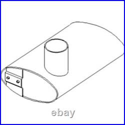 Muffler Fits Case/International Harvester Replaces 87704568