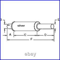 Muffler Fits International Harvester Tractor 806 Industrial/Construction 2606 Muffler Fits International Harvester Tractor 806 Industrial/Construction 2606