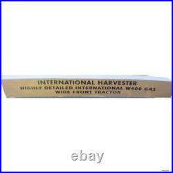 NIB Spec Cast 1/16 International Harvester W400 Gas High Detail Tractor ZJD1660
