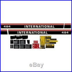 New 484 International Harvester Farmall Tractor Complete Decal Kit High Quality