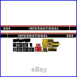 New 684 International Harvester Farmall Tractor Complete Decal Kit High Quality