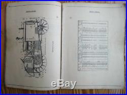 OLD ARGENTINA Operating Instructions Manual Tractor International Harvester WD40