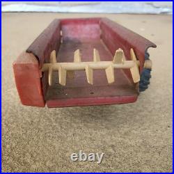 ORIGINAL UN-RESTORED ERTL 1586 International Harvester Tractor & Trailer Set