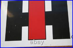 Old International Harvester Dealers Metal Sign Tractor