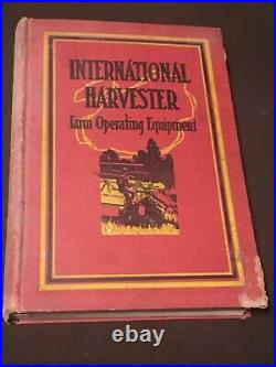 Orig International Harvester Catalog No 20 400 pages Tractor Farming IHC