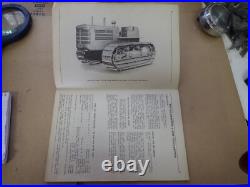 Original 1939 -1949 International Harvester TD 18 Crawler Tractor Owners Manual