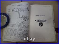 Original 1939 -1949 International Harvester TD 18 Crawler Tractor Owners Manual
