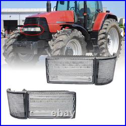 Pair LED Headlights set For CASE IH MX 100 110 120 135 150 170 178313A1 178312A1