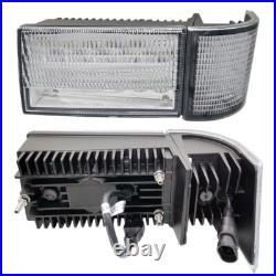 Pair LED Headlights set For CASE IH MX 100 110 120 135 150 170 178313A1 178312A1