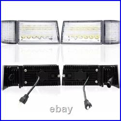 Pair LED Headlights set For CASE IH MX 100 110 120 135 150 170 178313A1 178312A1