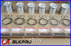 Piston and Piston Ring Sets For ISB QSB 6.7L Cummins 24V CASE 4934860 4955160