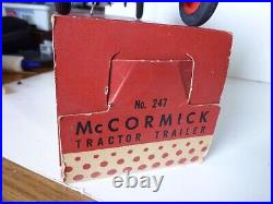 Product Miniatures Corp #247 Tru-Miniatures IH McCormick tractor Trailer with Box