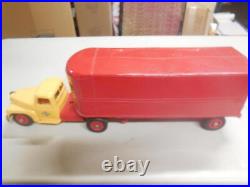 Product Miniatures International Harvester Tractor & Box Trailer 1950's