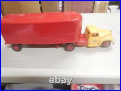 Product Miniatures International Harvester Tractor & Box Trailer 1950's