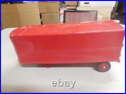 Product Miniatures International Harvester Tractor & Box Trailer 1950's