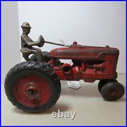 RARE Arcade IH Farmall M Tractor Cast Iron made USA 1/20 IH-7070-G