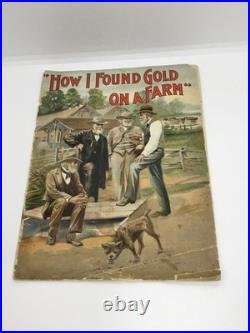 RARE IH Milwaukee Harvester Company 1896 Swedish Tractor Sales Brochure Catalog