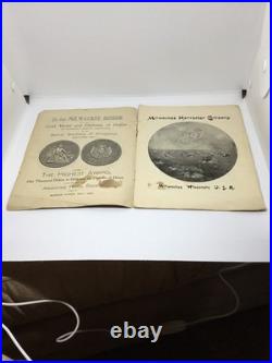 RARE IH Milwaukee Harvester Company 1896 Swedish Tractor Sales Brochure Catalog