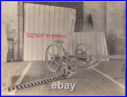 RARE Prototype Sickle Bar Mower Photo Robinson 1890 International Harvester