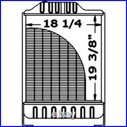 Radiator K307602 Fits Case 1946