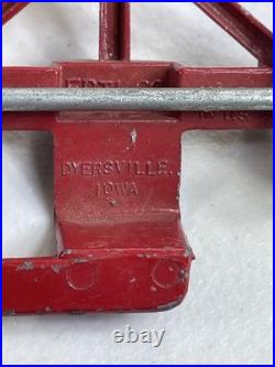 Rare ERTL International Harvester 656 Red Tractor implements Vintage set 27H11