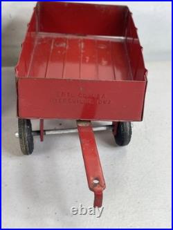 Rare ERTL International Harvester 656 Red Tractor implements Vintage set 27H11