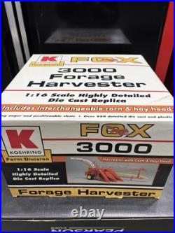 Rare FOX 3000 Forage Harvester For A Tractor 1/16 Koehring SpecCast MIB Detailed