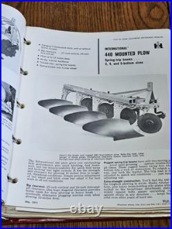 Rare International Harvester Dealership Sales Catalog Cub thru 4166 Tractors