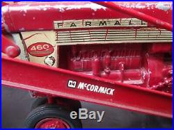 Rare International Harvester Farmall McCormick 460 Tractor Precision + Spreader