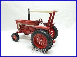Rare Vintage International 1066 Tractor With Canopy 1/16 Ih Wf Rops