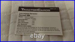 Rare vintage International Harvester tractor farm equipment trading cards