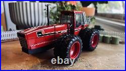 Red Cab Custom IH 3788 2+2 with Front/Rear Duals Toy Tractor