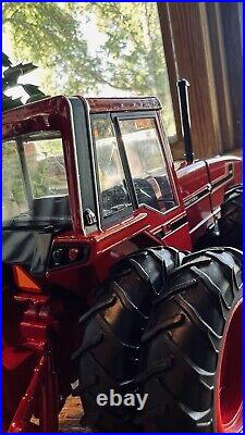 Red Cab Custom IH 3788 2+2 with Front/Rear Duals Toy Tractor