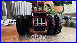 Red Cab Custom IH 3788 2+2 with Front/Rear Duals Toy Tractor