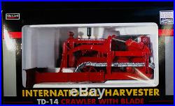 Red International Harvester TD-14 Industrial Crawler 116 Spec Cast Classic