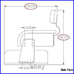 thumbnail image 2 of Vinyl Seat Cushion Set For International Harvester Tractors, 1710-1116 (Fits 706, 1466, 766, 1066, 966) 2 of 2