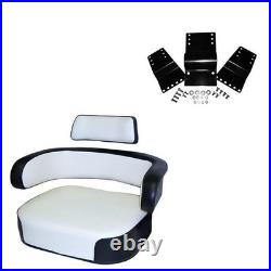 Seat Cushion Set with Hardware Fits International Harvester 806 Fits FARMALL Seat Cushion Set with Hardware Fits International Harvester 806 Fits FARMALL
