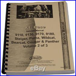 Service Manual Made for Case-IH International Harvester Tractor Model 9150