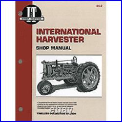 Shop Manual Collection I&T for IH-2 Fits International Harvester F20 F12 F14